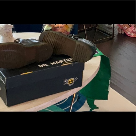 Dr. Martens Black Leather Buckle Shoes - Picture 9 of 10